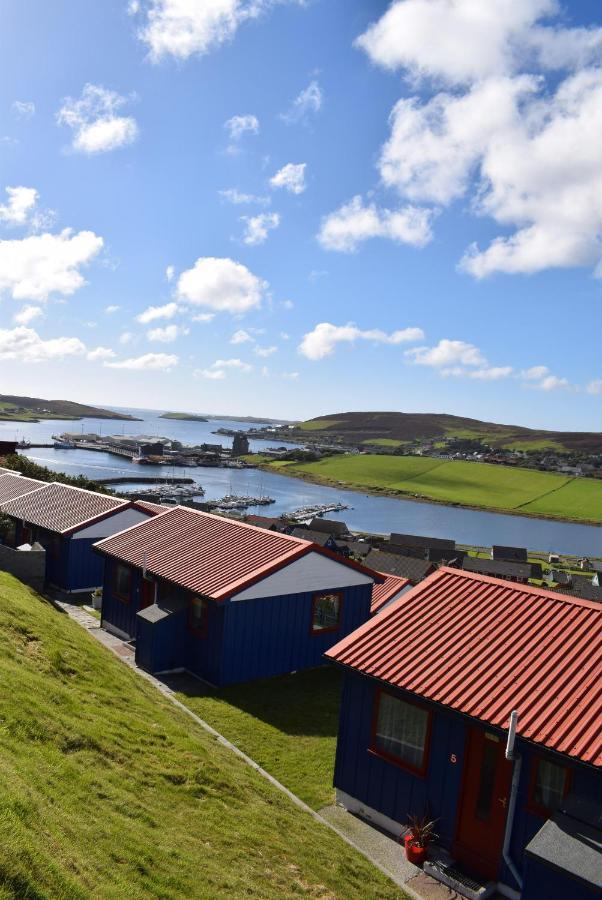 Easterhoull Chalets Scalloway エクステリア 写真