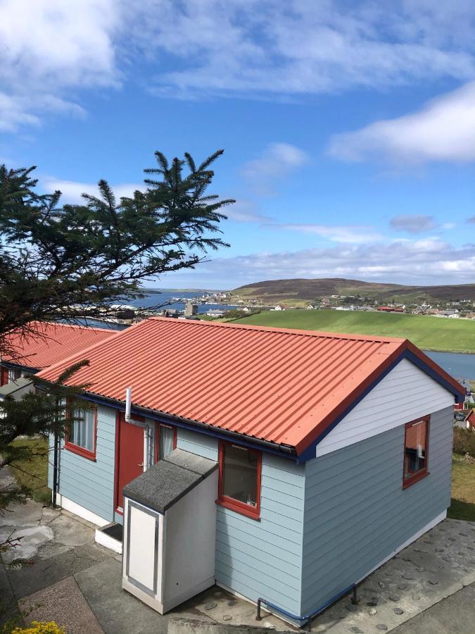 Easterhoull Chalets Scalloway エクステリア 写真